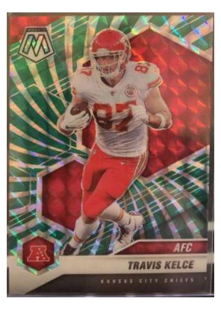 2021 Panini Mosaic Base Set Travis Kelce #240 card
