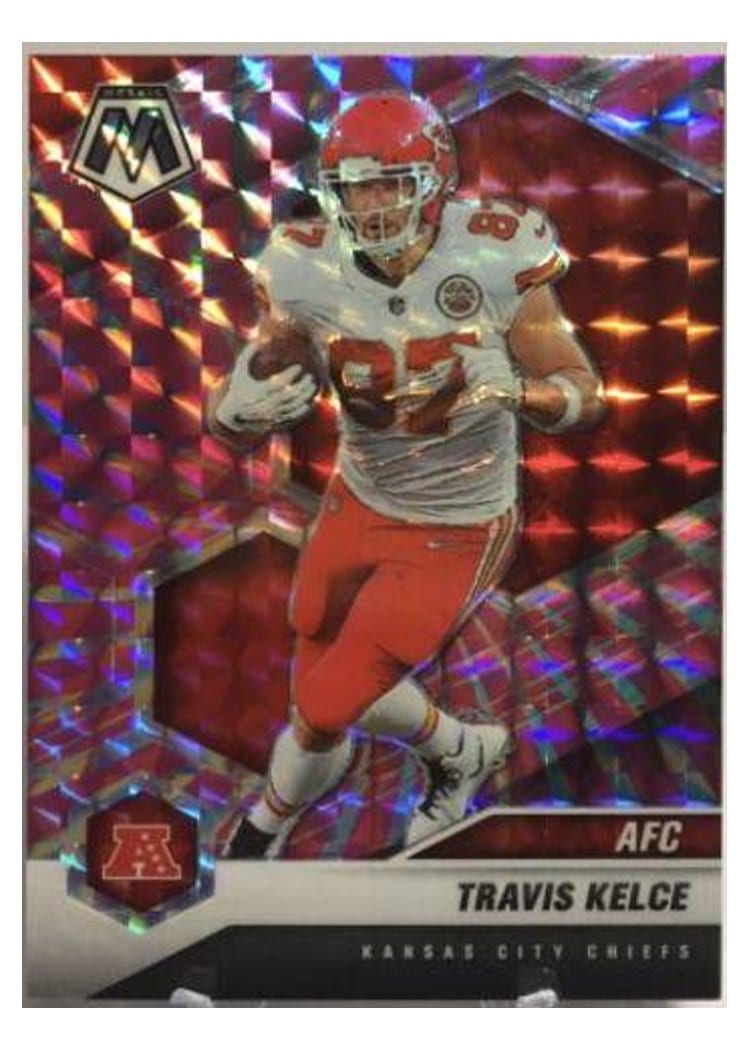 2021 Panini Mosaic Base Set Travis Kelce #240 card