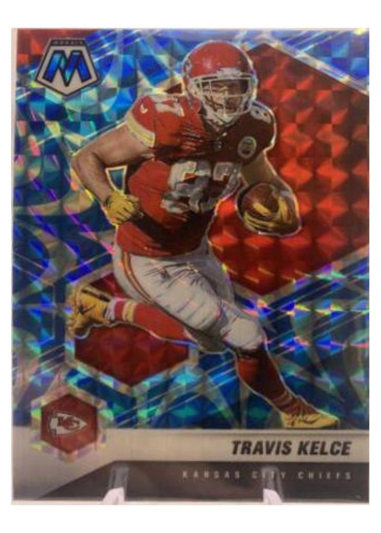 2021 Panini Mosaic Base Set Travis Kelce #4 card