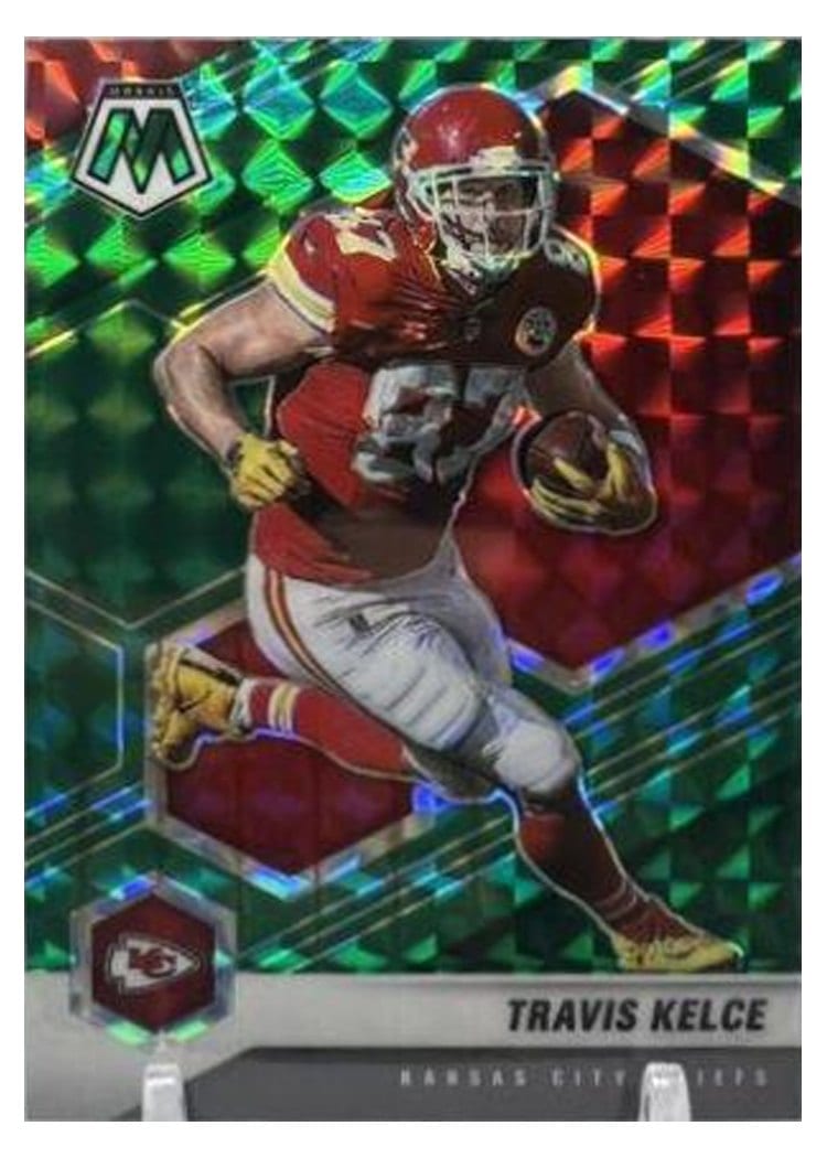 2021 Panini Mosaic Base Set Travis Kelce #4 card