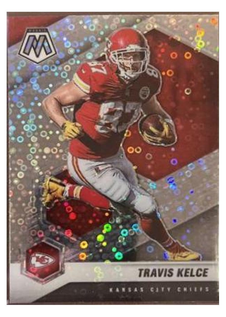 2021 Panini Mosaic Base Set Travis Kelce #4 card