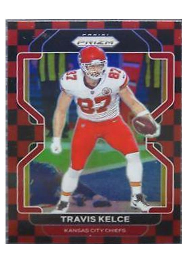 2021 Panini Prizm Base Set Travis Kelce #189 card