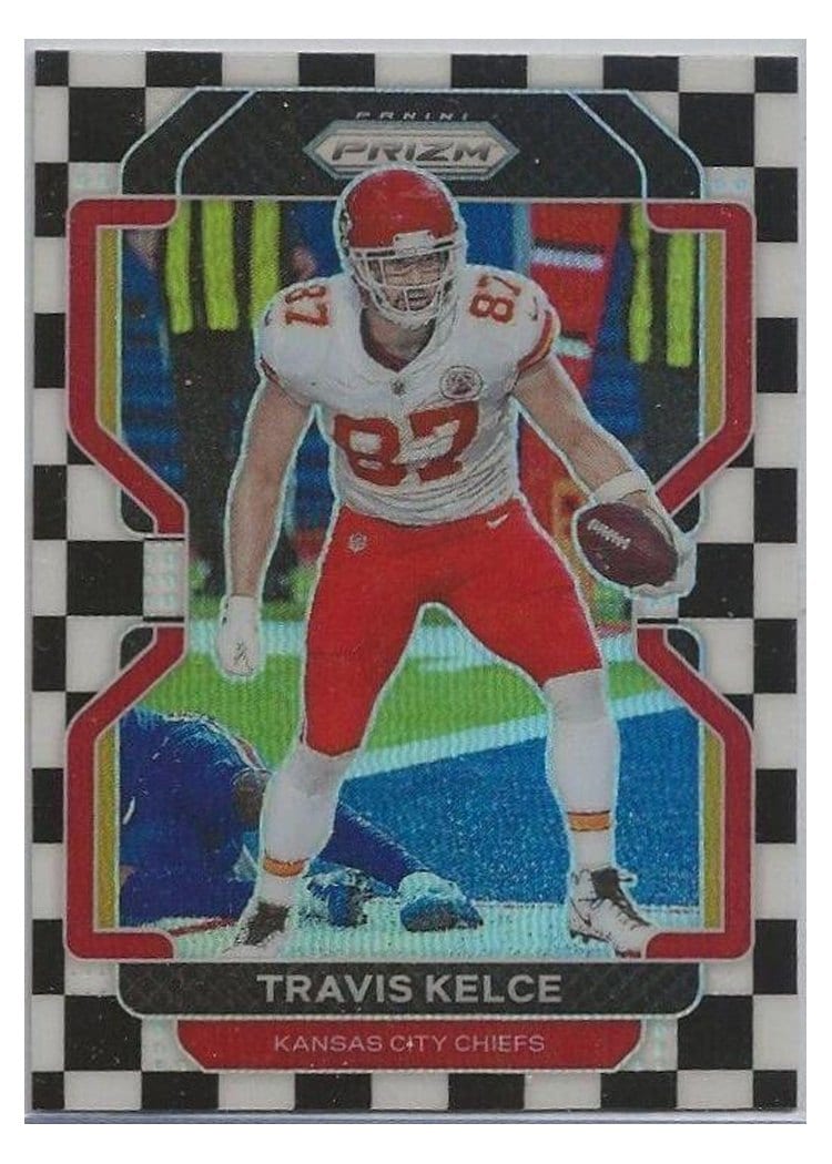 2021 Panini Prizm Base Set Travis Kelce #189 card