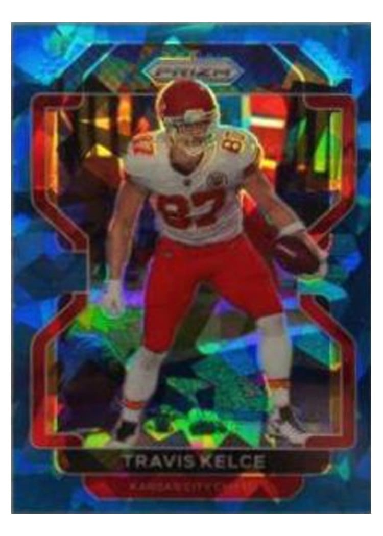 2021 Panini Prizm Base Set Travis Kelce #189 card