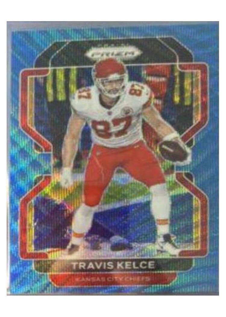 2021 Panini Prizm Base Set Travis Kelce #189 card