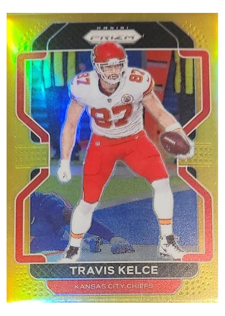 2021 Panini Prizm Base Set Travis Kelce #189 card