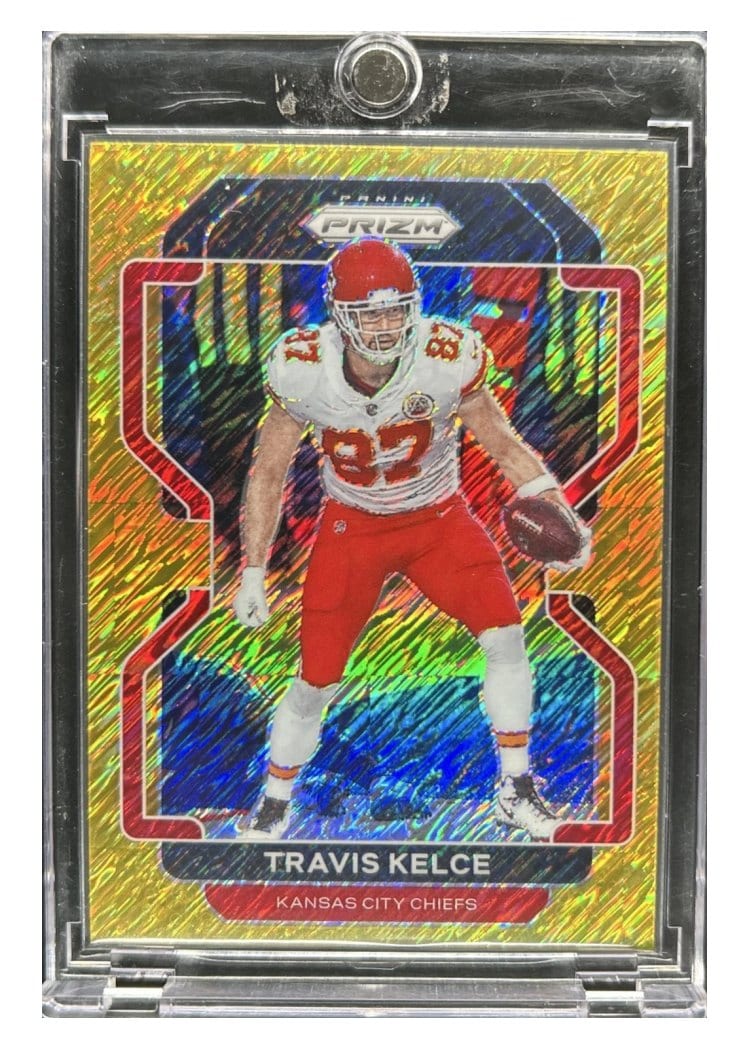 2021 Panini Prizm Base Set Travis Kelce #189 card