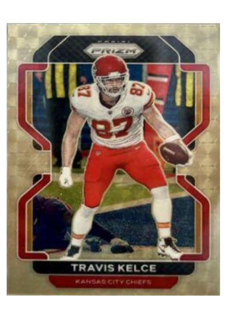 2021 Panini Prizm Base Set Travis Kelce #189 card