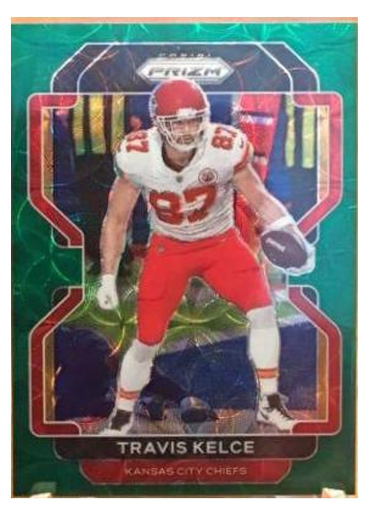 2021 Panini Prizm Base Set Travis Kelce #189 card