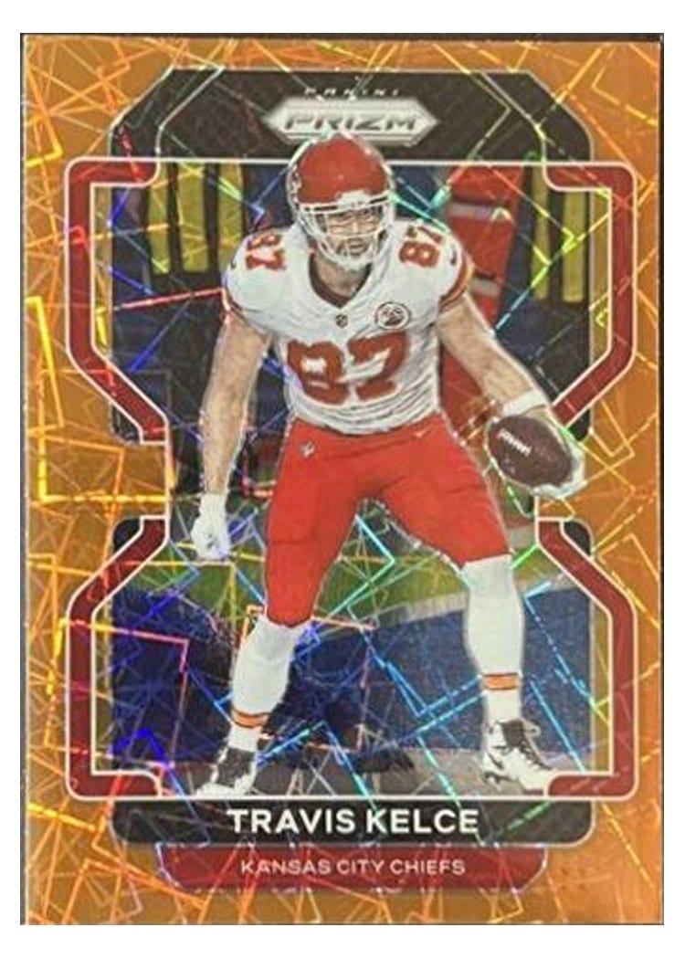 2021 Panini Prizm Base Set Travis Kelce #189 card