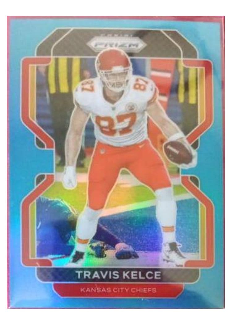 2021 Panini Prizm Base Set Travis Kelce #189 card