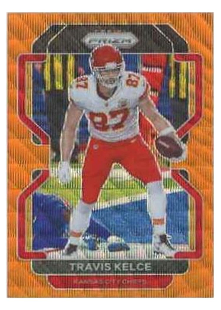 2021 Panini Prizm Base Set Travis Kelce #189 card
