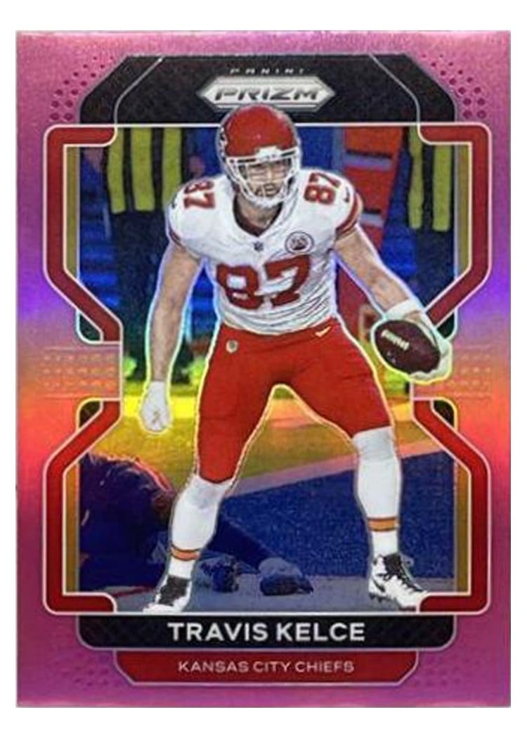 2021 Panini Prizm Base Set Travis Kelce #189 card