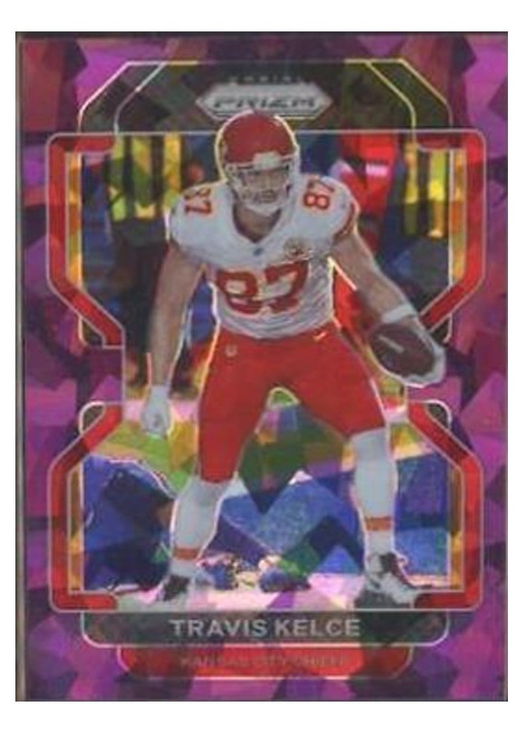 2021 Panini Prizm Base Set Travis Kelce #189 card