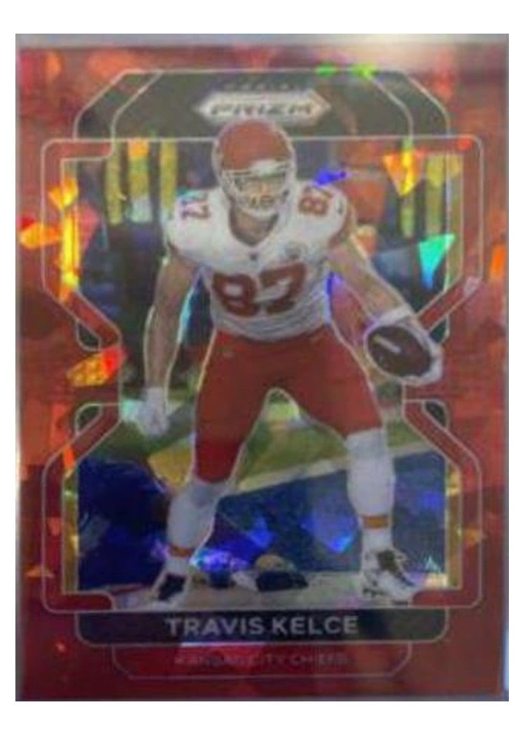 2021 Panini Prizm Base Set Travis Kelce #189 card
