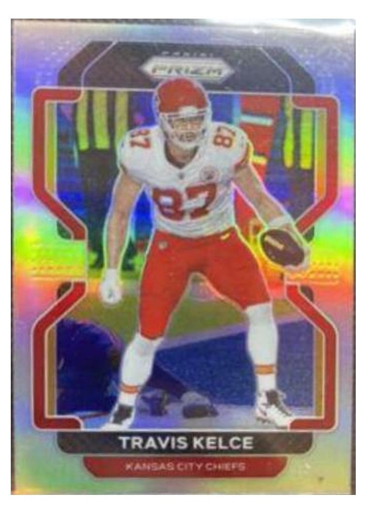 2021 Panini Prizm Base Set Travis Kelce #189 card