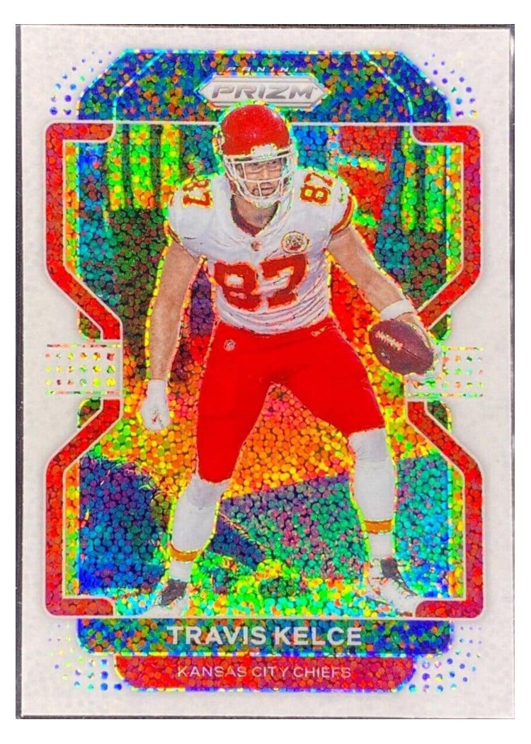 2021 Panini Prizm Base Set Travis Kelce #189 card