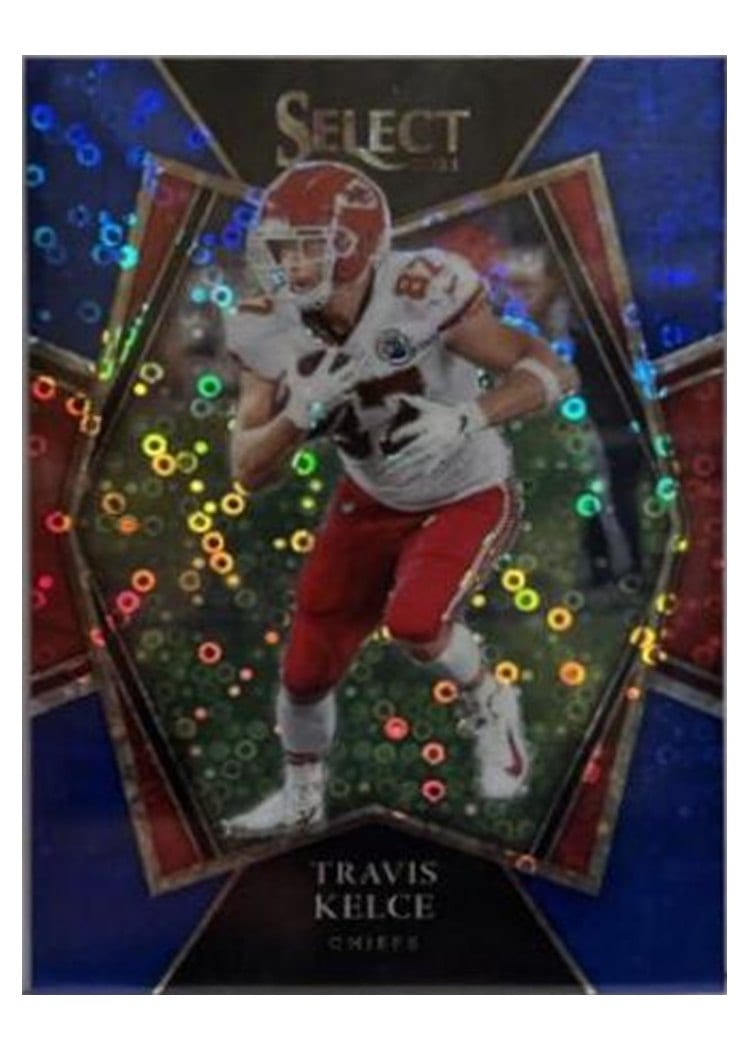 2021 Panini Select Base Set Travis Kelce #118 card