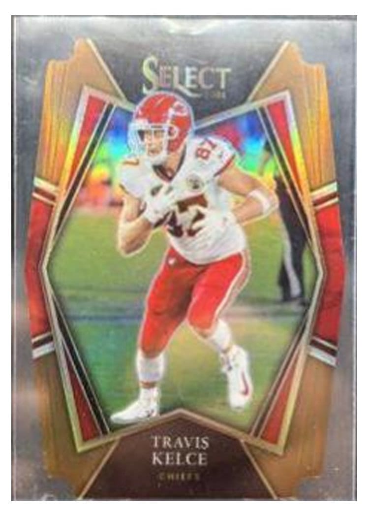 2021 Panini Select Base Set Travis Kelce #118 card