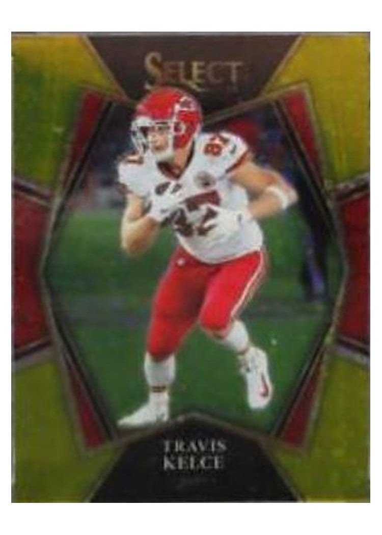 2021 Panini Select Base Set Travis Kelce #118 card