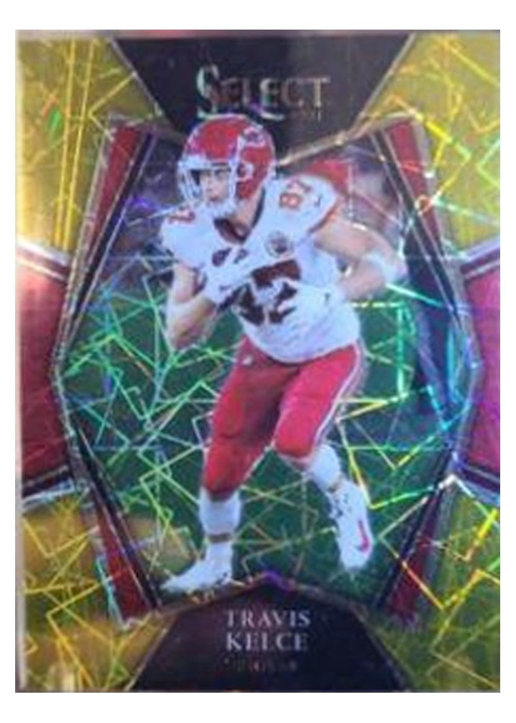 2021 Panini Select Base Set Travis Kelce #118 card
