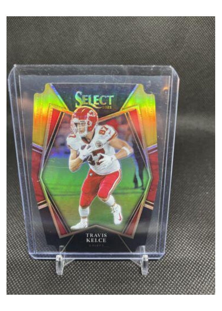 2021 Panini Select Base Set Travis Kelce #118 card