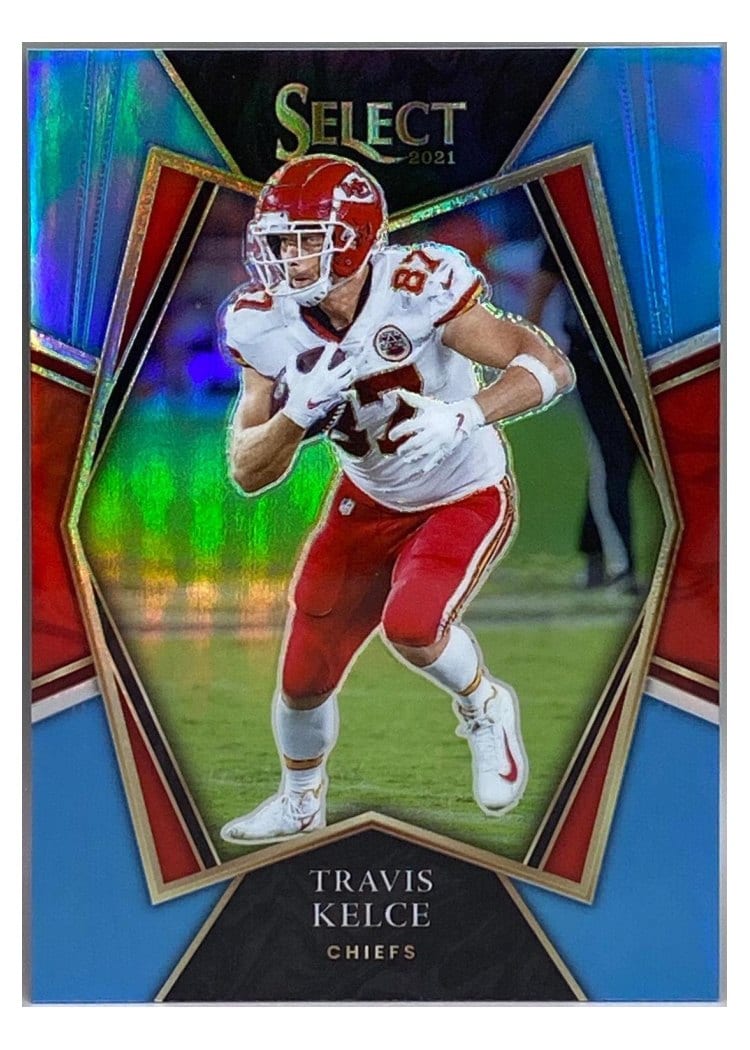 2021 Panini Select Base Set Travis Kelce #118 card