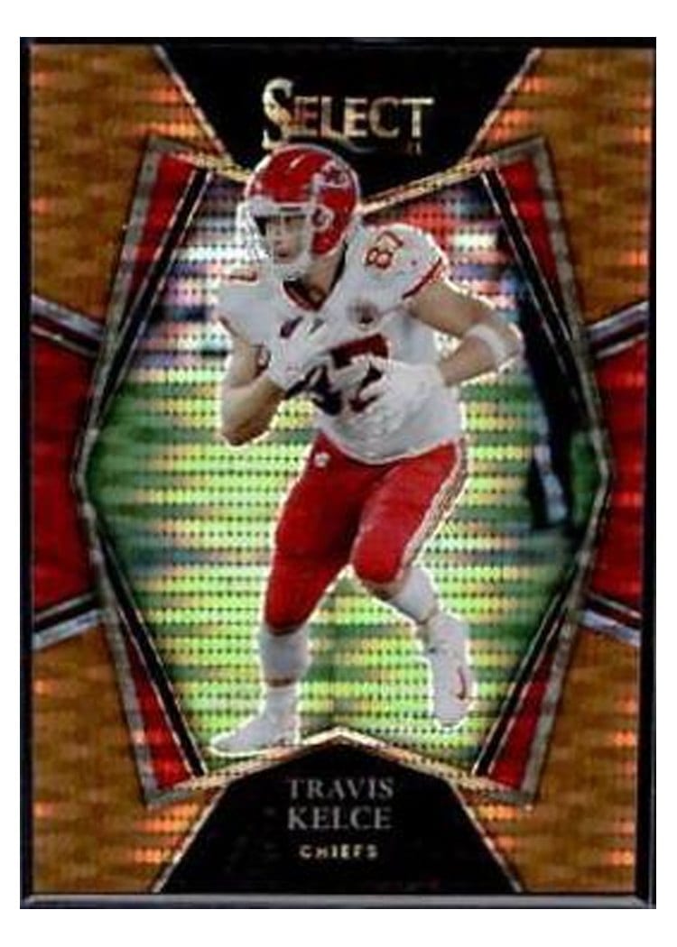 2021 Panini Select Base Set Travis Kelce #118 card