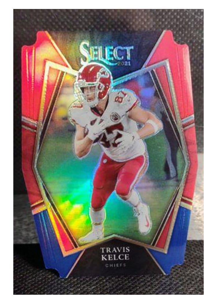 2021 Panini Select Base Set Travis Kelce #118 card