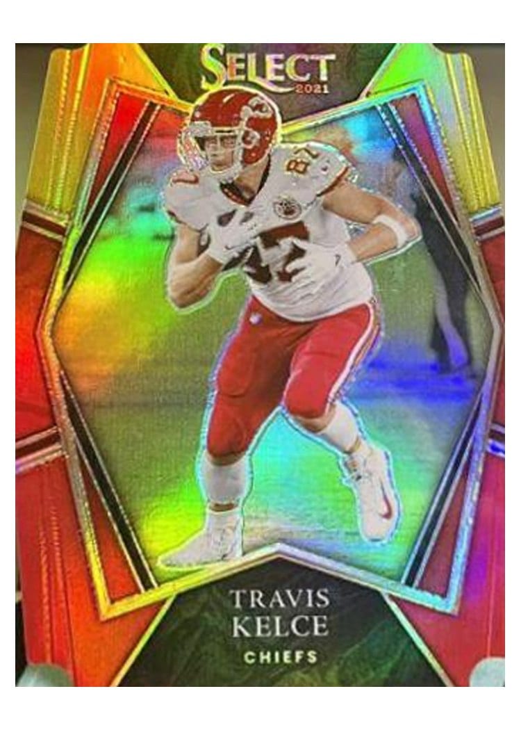 2021 Panini Select Base Set Travis Kelce #118 card