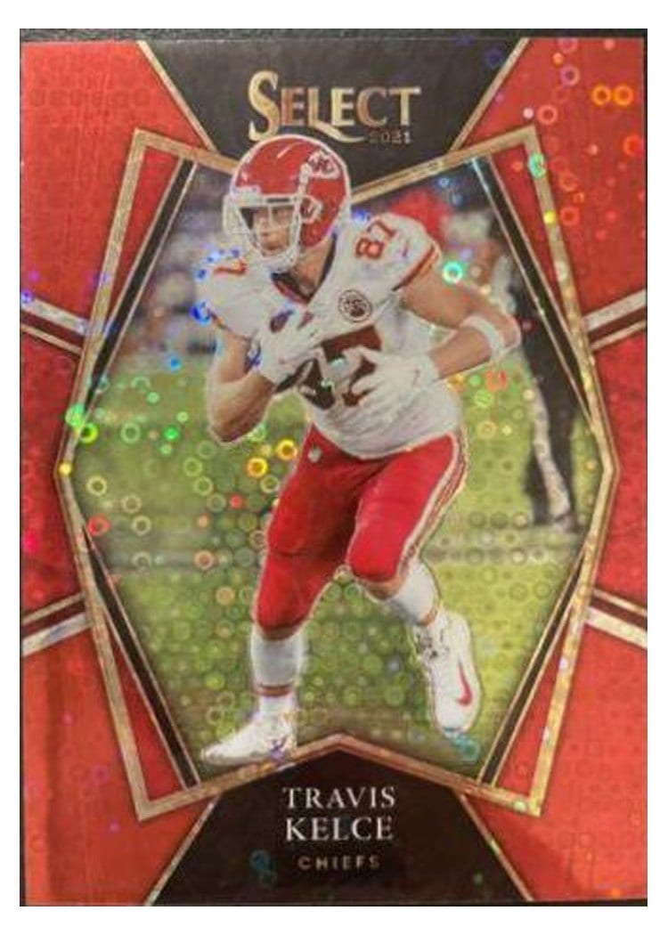 2021 Panini Select Base Set Travis Kelce #118 card