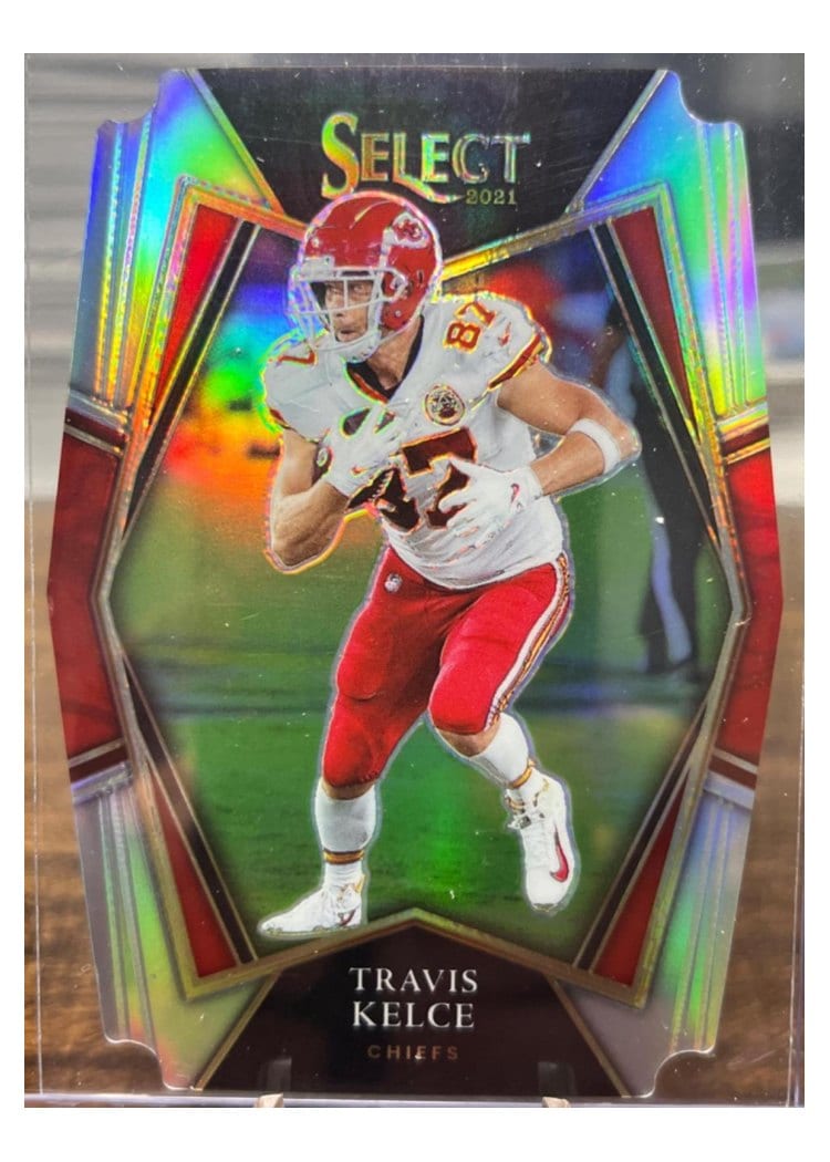 2021 Panini Select Base Set Travis Kelce #118 card