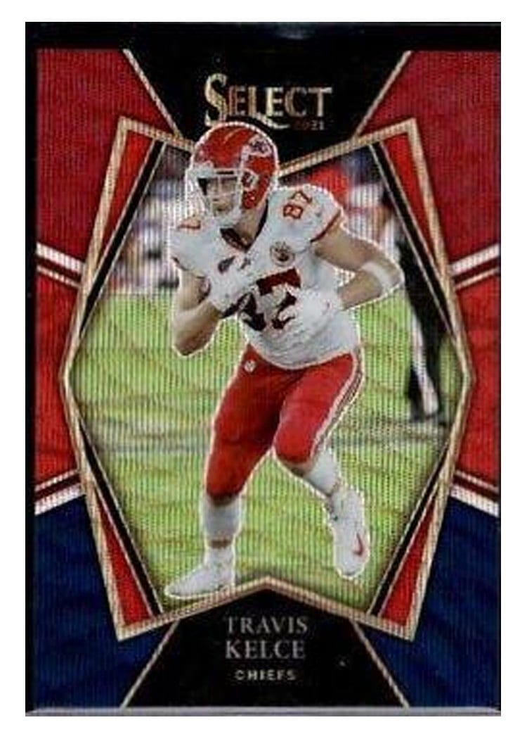 2021 Panini Select Base Set Travis Kelce #118 card