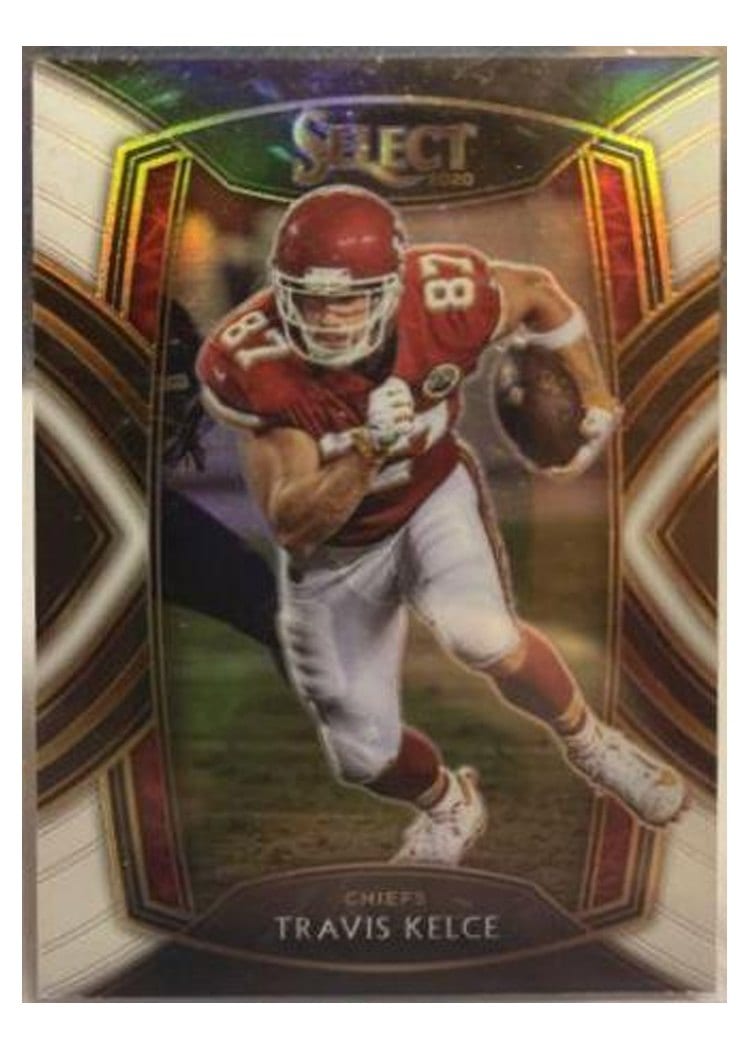 2021 Panini Select Base Set Travis Kelce #118 card