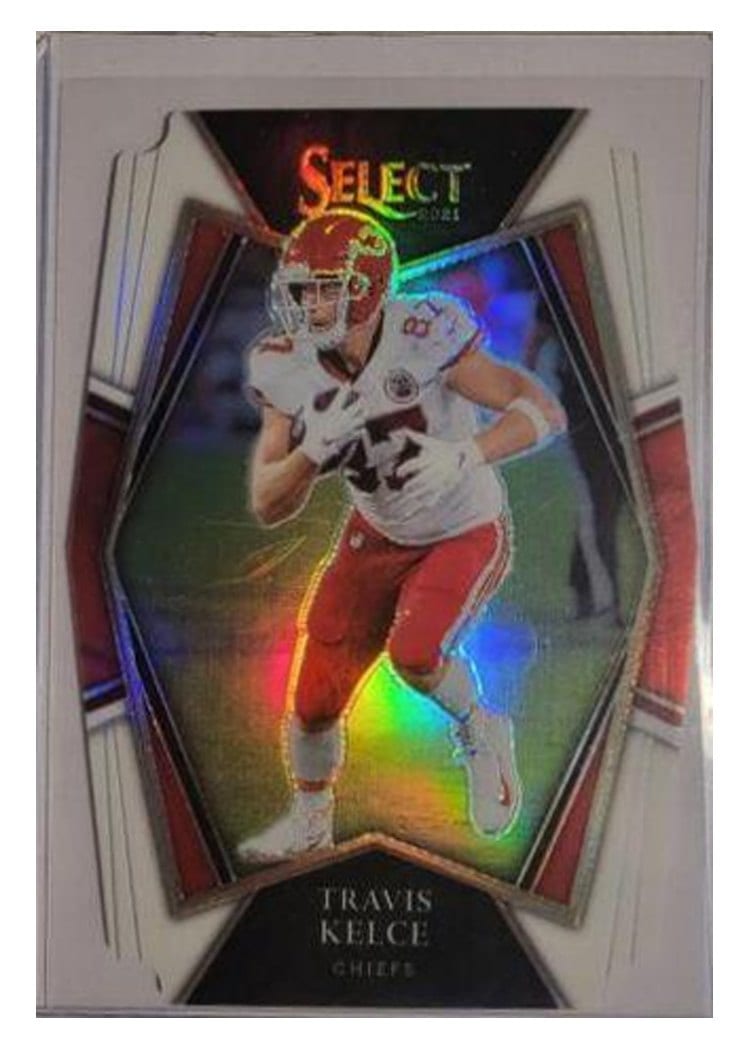 2021 Panini Select Base Set Travis Kelce #118 card