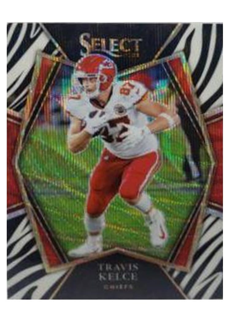 2021 Panini Select Base Set Travis Kelce #118 card