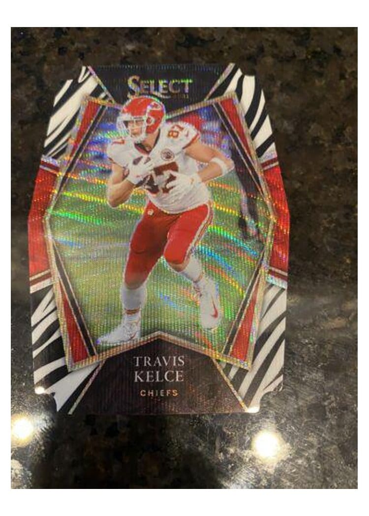 2021 Panini Select Base Set Travis Kelce #118 card