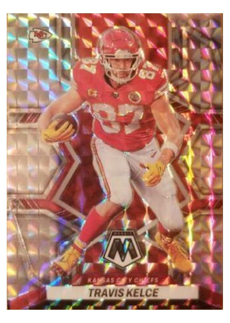2022 Panini Mosaic Base Set Travis Kelce Mosaic #97 card