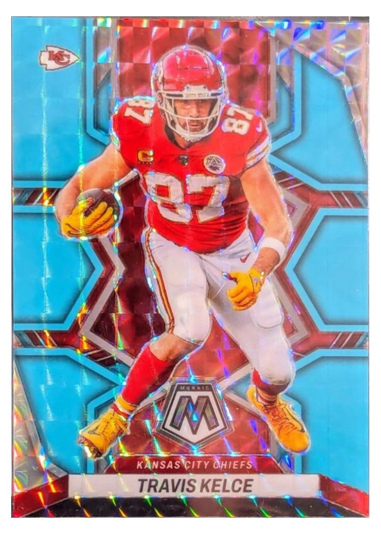 2022 Panini Mosaic Base Set Travis Kelce #97 card