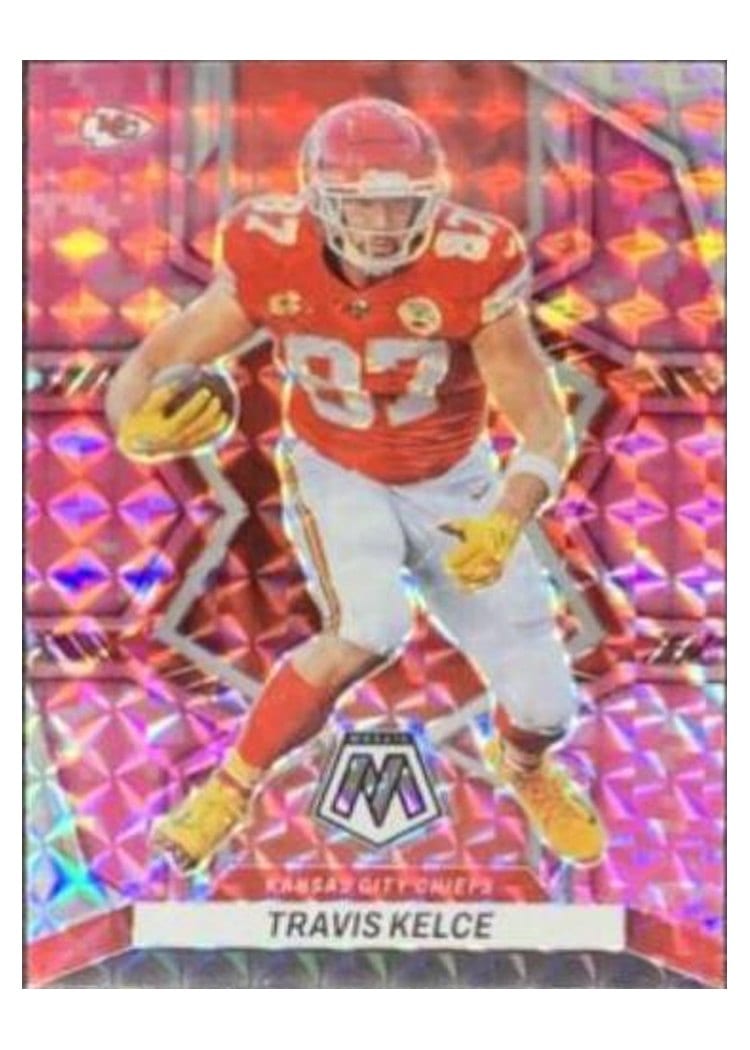 2022 Panini Mosaic Base Set Travis Kelce #97 card