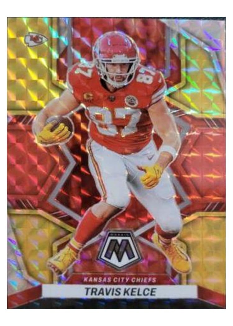 2022 Panini Mosaic Base Set Travis Kelce #97 card