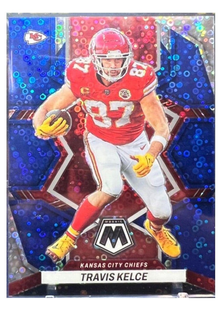 2022 Panini Mosaic Base Set Travis Kelce #97 card