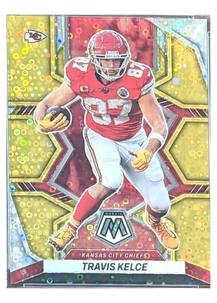 2022 Panini Mosaic Base Set Travis Kelce #97 card