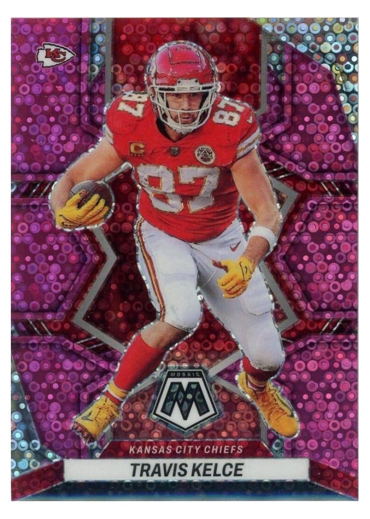 2022 Panini Mosaic Base Set Travis Kelce #97 card