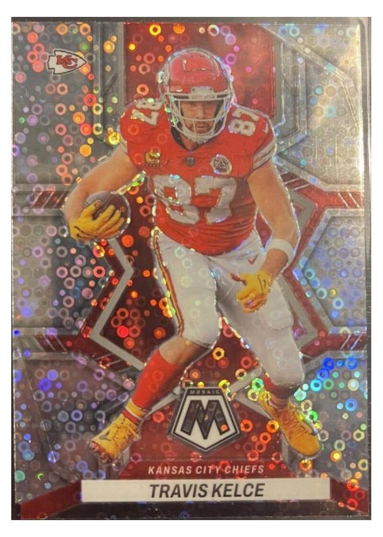 2022 Panini Mosaic Base Set Travis Kelce #97 card