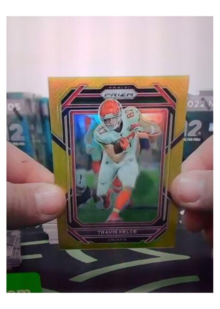2022 Panini Prizm Base Set Travis Kelce #144 card