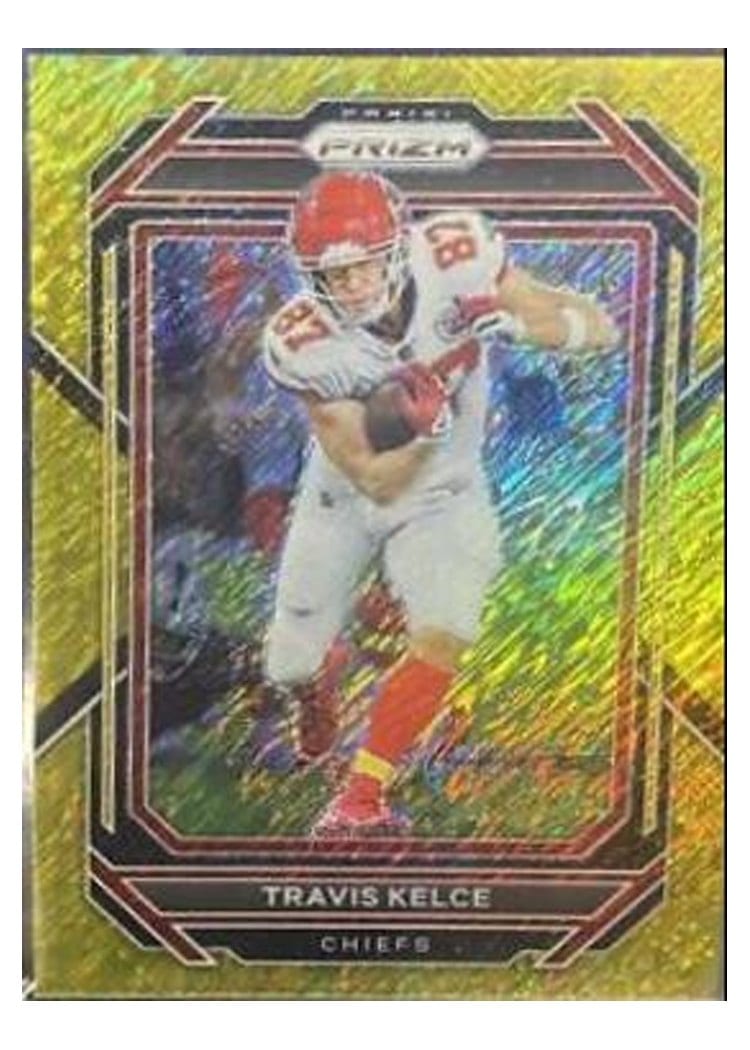 2022 Panini Prizm Base Set Travis Kelce #144 card