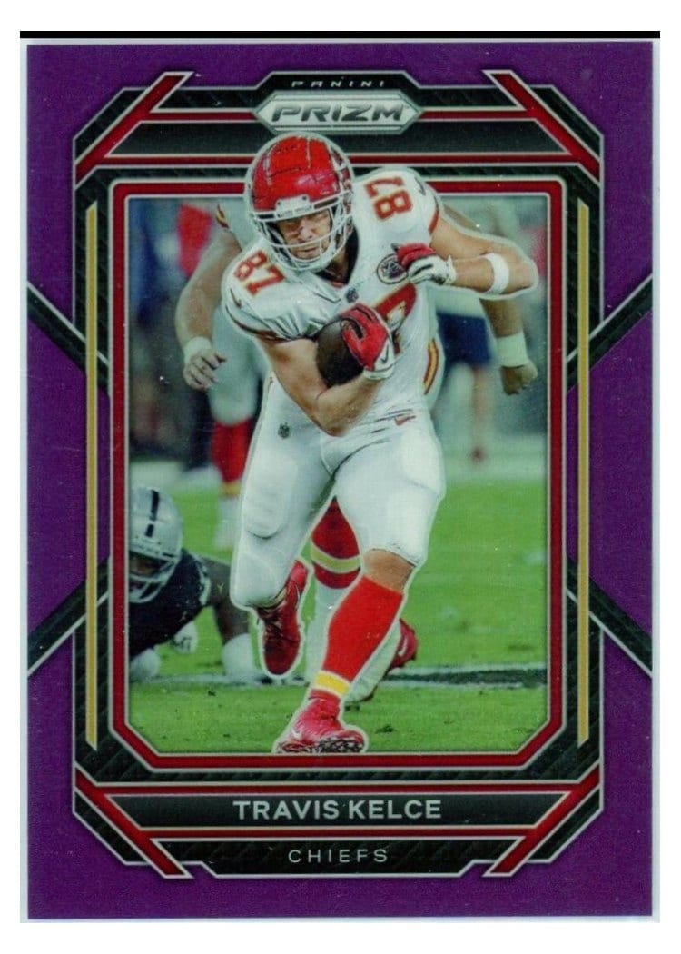 2022 Panini Prizm Base Set Travis Kelce #144 card