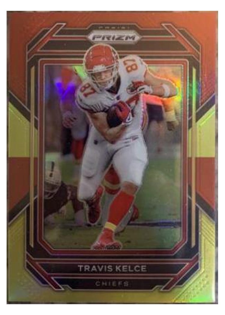 2022 Panini Prizm Base Set Travis Kelce #144 card