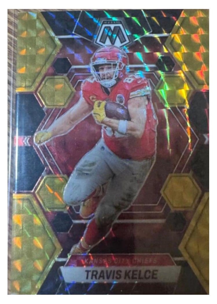 2023 Panini Mosaic Base Set Travis Kelce #113 card
